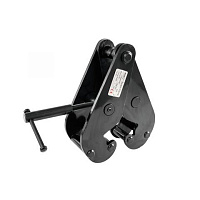 EUROLITE Girder clamp 5000 kg black зажим на двутавр с полкой 90-310 мм, допустимая нагрузка 5000 кг  