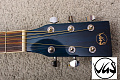VGS D10 Dreadnought Blueburst гитара акустическая, цвет синий берст