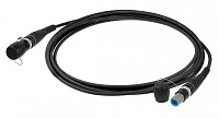 Neutrik NKOX2M-A-1-2 кабель оптический с разъёмами OpticalConDUO, MM, 2метра, с защитными колпачками, с двойной защитной оболочкой