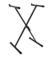 AuraSonics KS1 клавишная стойка X-образная, высота 30-95 см, грузоподъемность до 35 кг, сталь