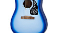 EPIPHONE Starling Starlight Blue акустическая гитара, цвет синий фейд