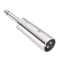 Adam Hall 7872  переходник XLR(M) - Jack mono (M) 6.3 мм