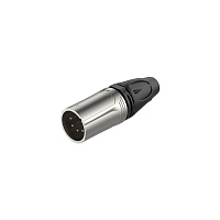 ROXTONE RX5M-NT Разъем XLR кабельный, "папа", 5-контактный, цвет серебро