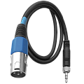 Sennheiser CL 100  небалансный линейный кабель, XLR-M  jack 3.5 мм, для EK100 G3