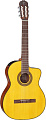 Takamine GC3CE NAT классическая электроакустическая гитара, цвет натуральный, материал верхней деки массив кедра