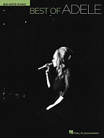HL00308601 - Adele: Best Of Adele - книга: сборник лучших песен Адель для игры на фортепиано, 70 страниц, язык - английский