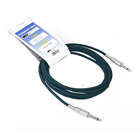 Invotone ACI1304 BK  инструментальный кабель, mono jack 6.3  mono jack 6.3, длина 4 метра, цвет черный