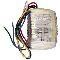 Audac TR3060 Тороидальный трансформатор, 60 Вт/100/70/50 В/2/4/8 Ом