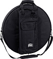 MEINL MCB22/MSB  черный чехол для тарелок 22" с внешним карманом для хранения бар. палочек и прочих аксессуаров