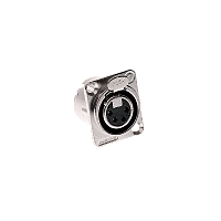 AVCLINK C4FD-LX Разъем XLR панельный, 4 контакта, гнездо, тип D