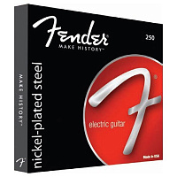 FENDER STRINGS NEW SUPER 250RH NPS BALL END 10-52, струны для электрогитары, стальные с никелевым покрытием