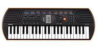 Синтезатор Casio SA-76 с автоаккомпанементом, 44 клавиши, 8-голосная полифония