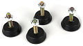 PROAUDIO M16U  Рэковая стойка, 16U, глубина 375 мм, резиновые ножки, колесики