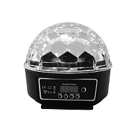 EURO DJ MAGIC BALL II дискотечный светодиодный прибор, 6 х 3 Вт (красн.+зел.+син.+бел.+жел.+роз.)