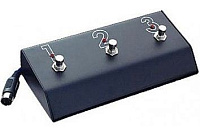 HUGHES & KETTNER FS3  3-кнопочный футсвич с LED-индикатором, 1/4"