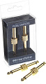 DIGITECH HARDWIRE PEDAL COUPLERS переходник 6.3 мм джек-джек для соединения гитарных педалей, 2 штуки