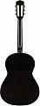 FENDER CN-60S NYLON, BLACK WN Классическая гитара, топ массив ели, цвет черный