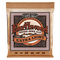 Ernie Ball 2150 струны для акустической гитары Phosphor Extra Slinky (10-14-20w-28-40-50)