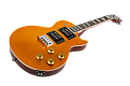 FLIGHT Centurion Tenor GT электроукулеле, Les Paul, тенор, цвет золотой, чехол