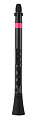 NUVO DooD (Black/Pink) блок-флейта DooD, строй С (до), АБС-пластик, цвет чёрный/розовый, в комплекте кейс, таблица аппликатур, крышка мундштука и два язычка NUVO