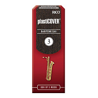 RICO RRP05BSX300 Plasticover Baritone Sax 3,0x5 Трости для саксофона баритон №3, 5 штук в упаковке