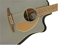 FENDER Redondo Player Slate Satin WN электроакустическая гитара, цвет серый