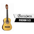 BARCELONA CG36N 1/2  Классическая гитара, 1/2, цвет натуральный глянцевый