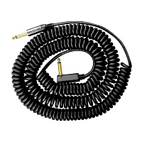 VOX Vintage Coiled Cable VCC-90BK гитарный кабель, чёрный, 9м