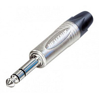 Neutrik NP3X-D разъем Jack 6.3мм TRS (стерео) штекер, толщина 14.5мм упаковка 100шт