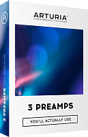 Arturia 3 Preamps  Комплект из 3-х программных предусилителей
