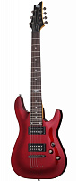 Schecter SGR C-7 MRED Гитара электрическая, 7 струн, корпус липа, гриф клен, лады 24 Medium