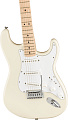FENDER SQUIER Affinity Stratocaster MN OLW электрогитара, цвет белый