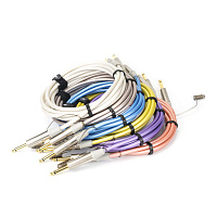 ROXTONE PGJJ320-PCP-SG-L3 Кабель инструментальный джек моно 6.3 мм - джек моно 6.3 мм, длина 3 м, цвет шампань