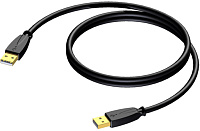 Procab CXU600/1.5 Кабель USB тип А (вилка-вилка), 1.5 м
