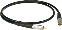 KLOTZ SPDIX1.0SW готовый провод, 75 Ом, позолоченные разъемы RCA male, длина 1 метр