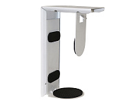 Kondator 427-1203W Кронштейн для системного блока под стол, серия QuickClick. Место для блока: высота 225–435 мм, ширина 40–125 мм. Макс. нагрузка 15 кг. Цвет белый