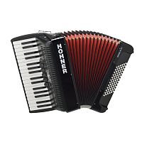 HOHNER The New Bravo III 72 black (A16622)  аккордеон 3/4