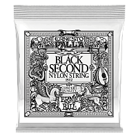 Ernie Ball 1512 2-я струна для классической гитары Ernesto Palla. Черный нейлон, калибр .032