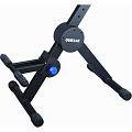 QUIK LOK DX739 стул с регулируемой высотой (от 56,5 до 85,5 см) c подставкой для ног, ширина 41,5 см