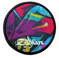 ZILDJIAN ZXPPGRA12 Grafitti Practice Pad 12In тренировочный пэд 12", рисунок "Граффити"