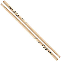 ZILDJIAN Z7A 7A барабанные палочки с деревянным наконечником, материал орех