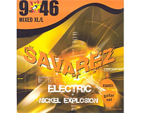 Savarez X50XLL струны для электрогитары 9-46, никелевое покрытие