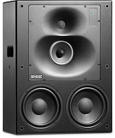 Genelec 1238DFM активный 3-полосный монитор, 2хНЧ 8" 500Вт, СЧ 5" 250Вт, ВЧ 1" 200Вт. Внешний усилитель. Поддержка GLM калибратора. Черный