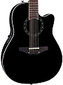 OVATION 2751AX-5 Standard Balladeer Deep Contour Cutaway 12-String Black 12-струнная электроакустическая гитара