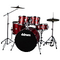 DDRUM D2 522 RSP  ударная установка, цвет Red Sparkle, 10"-12"-16"-22"-14"х6.5"