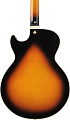 IBANEZ AG75G-BS полуакустическая электрогитара, корпус липа, цвет санберст
