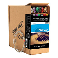 D'ADDARIO EJ16-B25 25 комплектов струн D'ADDARIO EJ16 для акустической гитары, фосфор/бронза, Light, 12-53