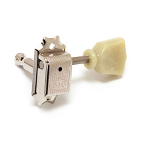Gotoh SD510-SL-N-(L3+R3)  колки Vintage style, 3+3, цвет никель; тюльпан (пластик)