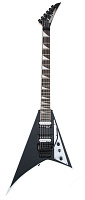 JACKSON JS32 RR, AH FB BLACK W/WHITE BEVELS электрогитара, цвет черный с белыми гранями
