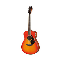 Yamaha FS820 AB акустическая гитара, верхняя дека массив ели, цвет AUTUMN BURST
